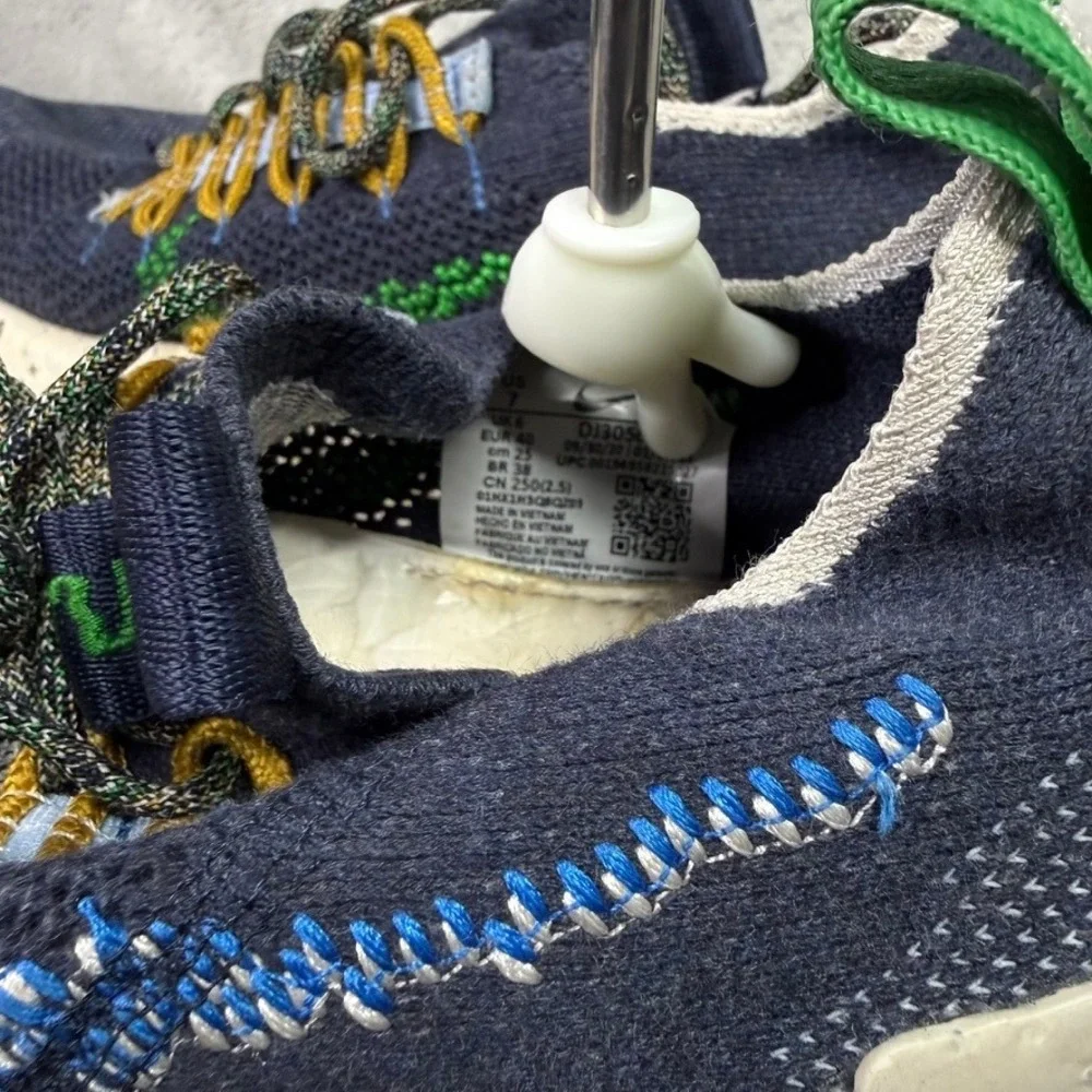 Nike Space Hippie 01 Men‎ Dark Navy Green Volt DJ3050 400 Athletic Shoes Size 7